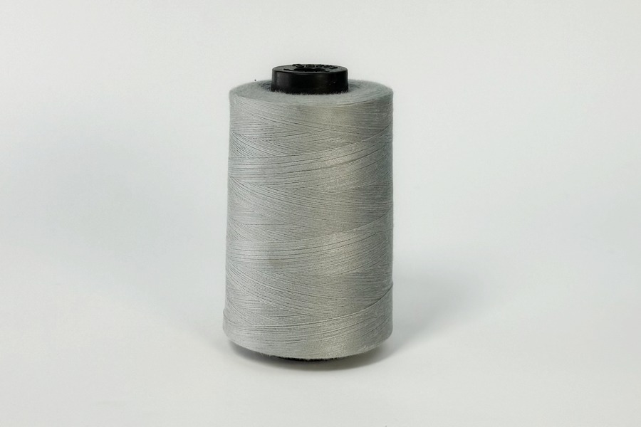 Нитки ПЕ №40/2 5000 м Barva, сірий світлий, 5055