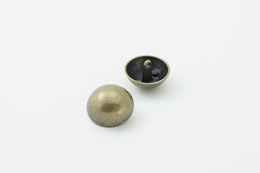 Гудзик 20 мм Mertbutton, стара латунь, MTL-73-32-bronz