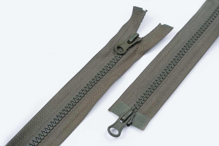 Блискавка трактор T5, 2 замки, 85 см MH, хакі