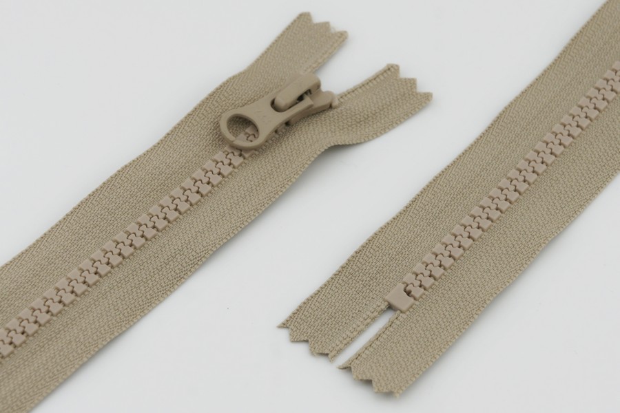 Блискавка YKK, T5 трактор, 1 замок, 18 см, бежевий світлий, VSC-18-573-DA8LHD