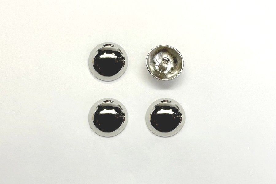Гудзик металевий 20 мм Mertbutton, нікель, SMB-395-32-nik