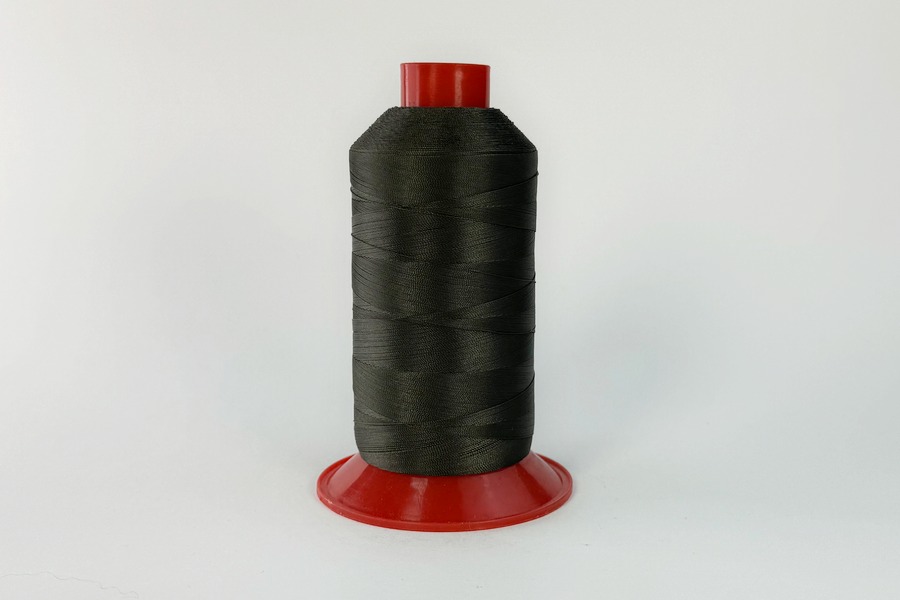 Нитки ПЕ №20, №420/3, 1400 м Barva, хакі темний, 4025