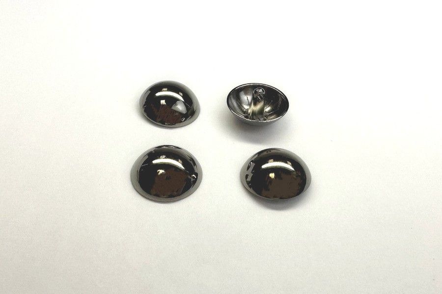 Гудзик металевий 20 мм Mertbutton, нікель чорний, SMB-395-32-b.nik