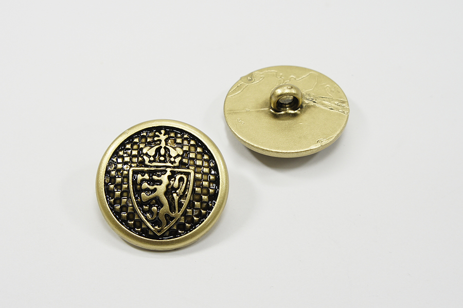 Гудзик 23 мм Mertbutton, золото, 11-04-36-gold