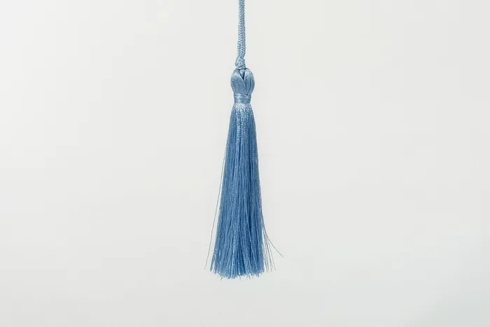 Китиці декоративні 70 мм MH, блакитний світлий, 7-26-1153