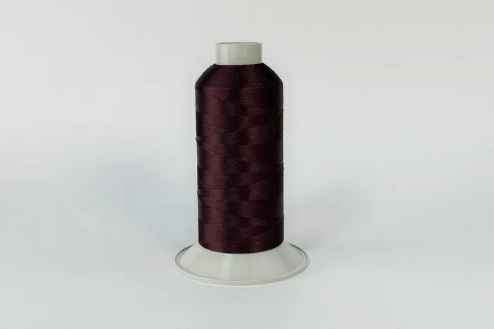 Нитки Barva ПЕ вишивальні №120D/2 6150 м, бордовий темний, 6082