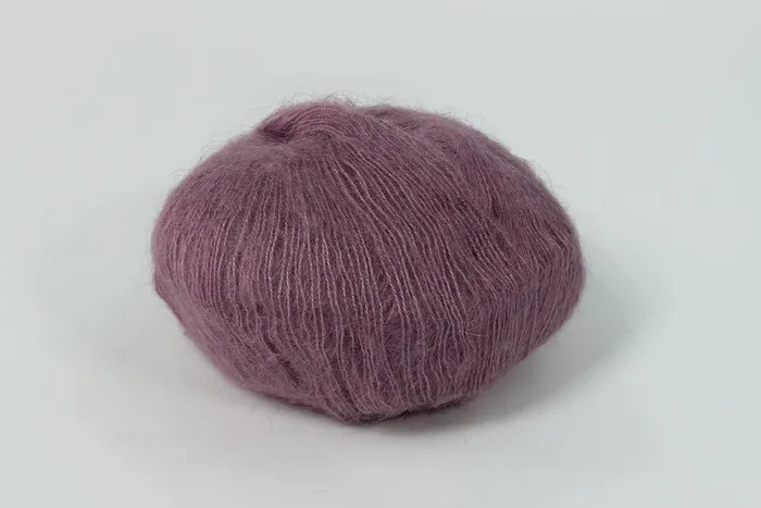 Пряжа Mohair 25гр/200м, фрезовий темний, 32