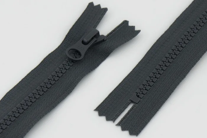 Блискавка YKK, T5 трактор, 1 замок, 18 см, сірий темний, VSC-18-182-DA8LHD
