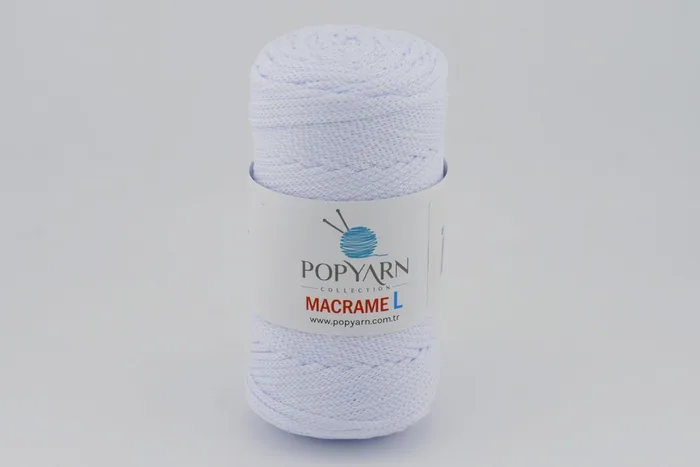 Пряжа Macrame L 100гр/90м POPYARN, бузковий блідий, 403