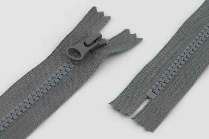 Блискавка YKK, T5 трактор, 1 замок, 18 см, бузковий сірий, VSC-18-384-DA8LHD