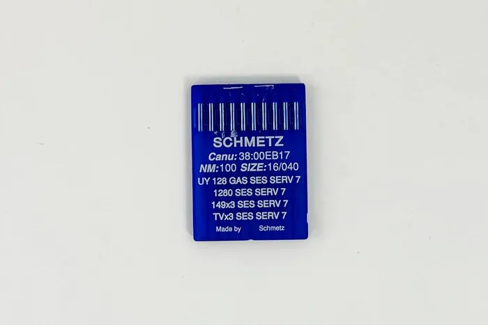 Голки UY128GAS SES №100 (колба товста, сферичне тонке вістря), SCHMETZ