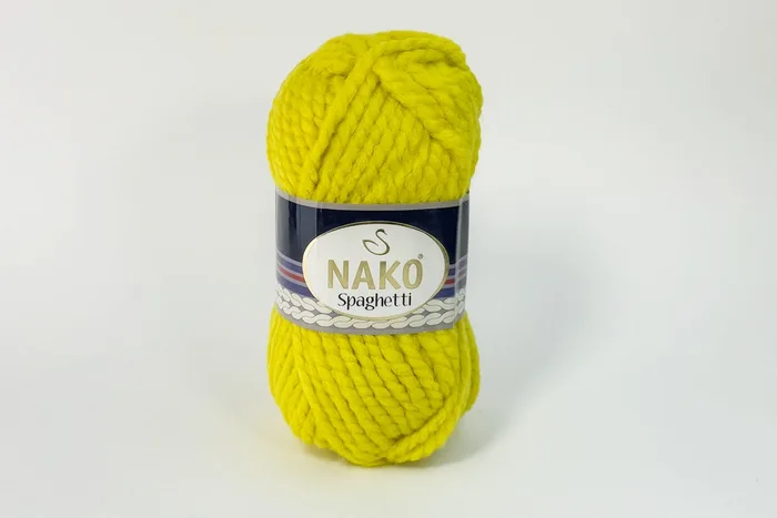 Пряжа Spaghetti 100гр/60м NAKO, зелений грушевий світлий, 10633