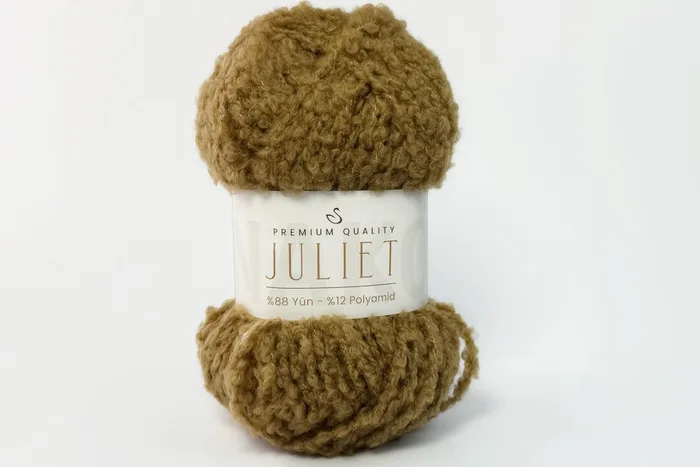 Пряжа 100гр/95м Juliet, бежевий золотистий, 3418