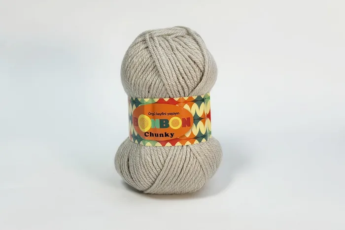 Пряжа Bonbon chunky 100гр/135м NAKO, бежевий світлий, 98330