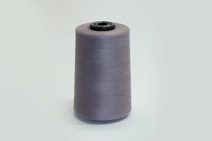 Нитки армовані ПЕ №45/2 3000 м Barva, бузковий брудний, 6054