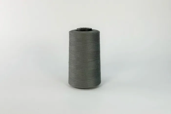 Нитки ПЕ №40/2 5000 м Barva, сірий натуральний, 5007