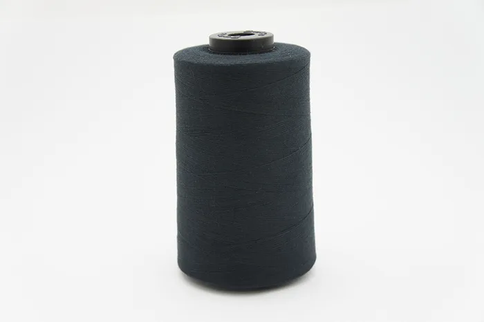 Нитки ПЕ №40/2 5000 м Barva, синій темний, 2008