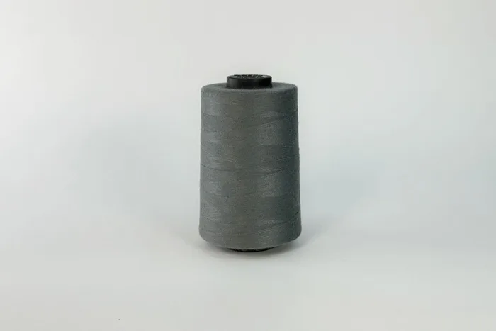 Нитки ПЕ №40/2 5000 м Barva, сірий натуральний, 5008
