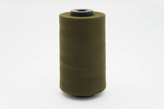 Нитки ПЕ №40/2 5000 м Barva, хакі темний, 4004