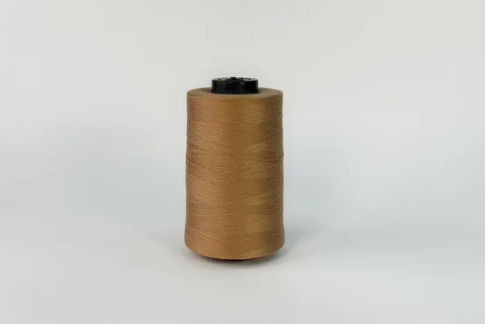 Нитки ПЕ №40/2 5000 м Barva, коричневий світлий, 7003