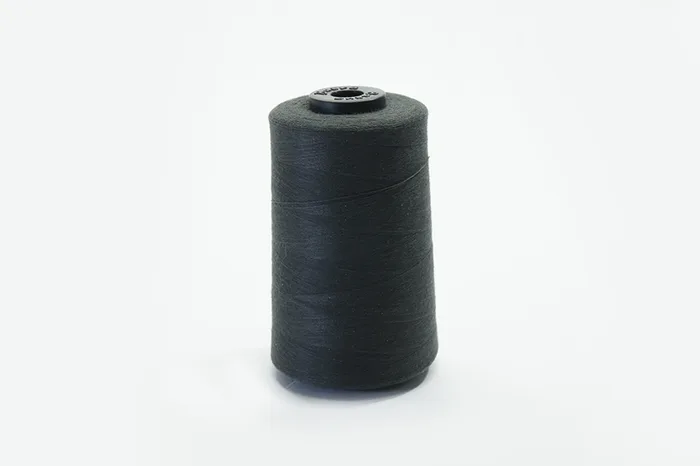 Нитки ПЕ №40/2 5000 м Barva, синій темний, 2009