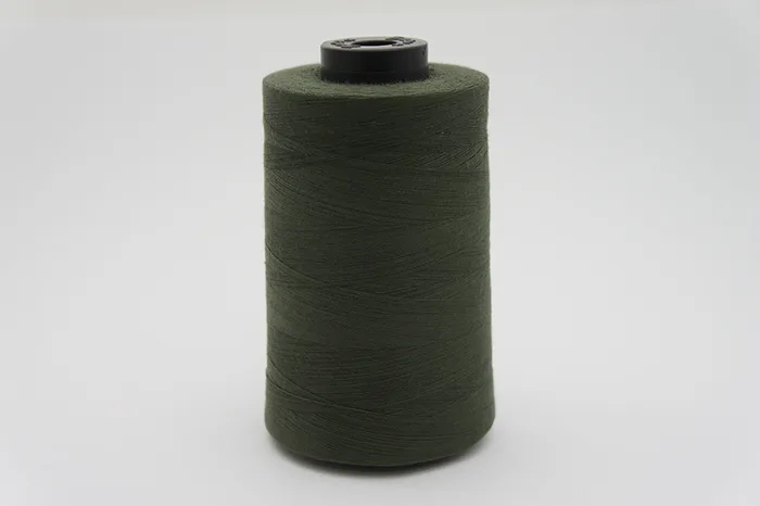 Нитки ПЕ №40/2 5000 м Barva, зелений темний, 4019