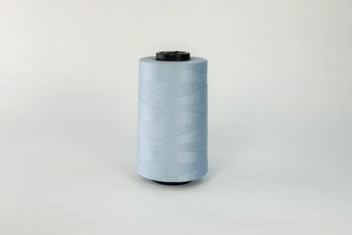 Нитки ПЕ №40/2 5000 м Barva, блакитний світлий, 2018