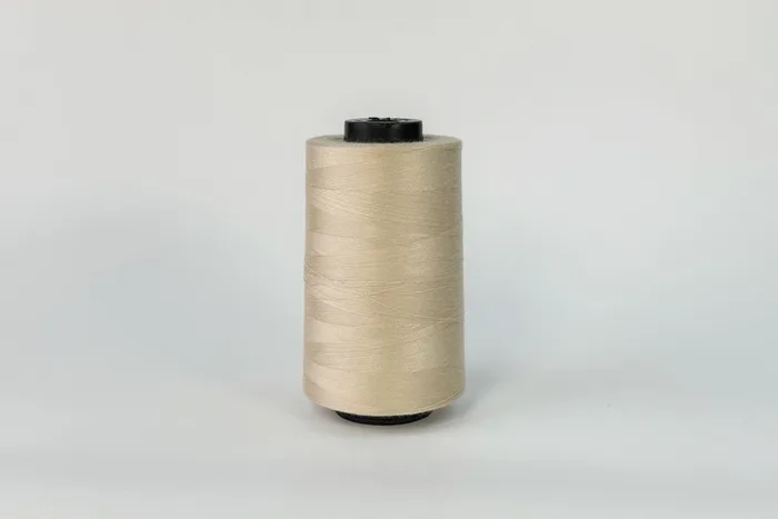 Нитки ПЕ №40/2 5000 м Barva, бежевий натуральний, 1020