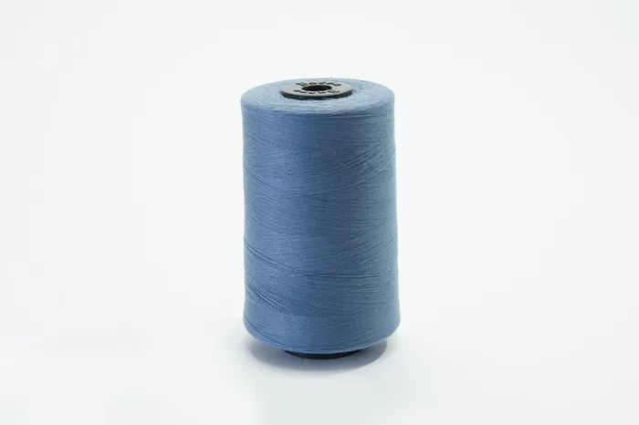 Нитки ПЕ №40/2 5000 м Barva, бірюзовий брудний, 2028