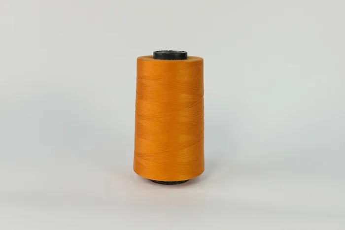 Нитки ПЕ №40/2 5000 м Barva, помаранчевий натуральний, 6019