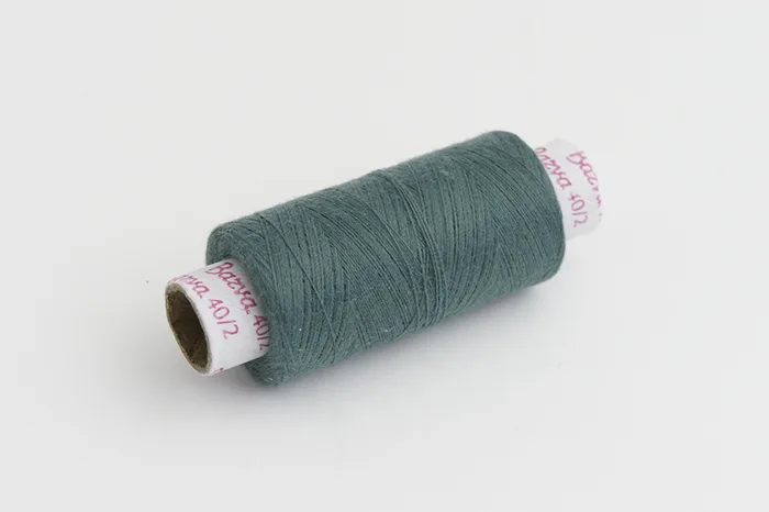 Нитки ПЕ №40/2 250 м Barva, синій темний, 2010