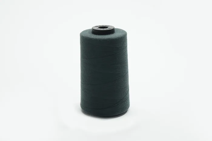 Нитки ПЕ №40/2 5000 м Barva, сірий натуральний, 5001