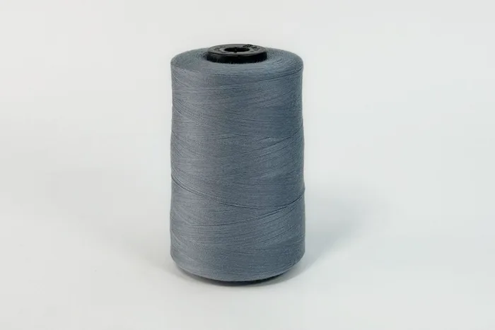 Нитки ПЕ №20/2 2500 м Barva, сірий натуральний, 5012