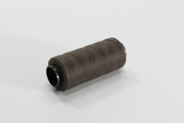 Нитки ПЕ №40/2 250 м Barva, коричневий натуральний, 7022
