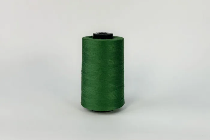 Нитки ПЕ №40/2 5000 м Barva, зелений натуральний, 4046