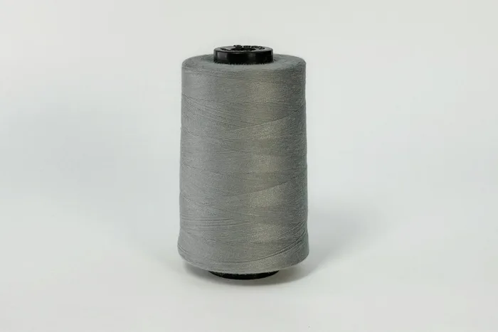 Нитки ПЕ №40/2 5000 м Barva, сірий світлий, 5034