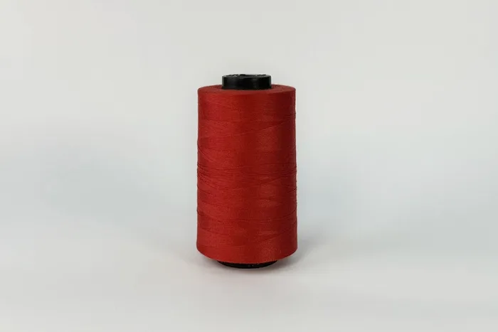 Нитки ПЕ №40/2 5000 м Barva, червоний натуральний, 6051