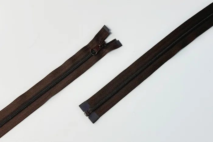 Блискавка YKK, T5, 1 замок, 60 см, шоколадний