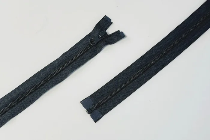 Блискавка YKK, T5, 1 замок, 60 см, сірий темний