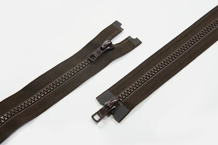 Блискавка YKK, T5 трактор, 2 замки, 90 см, коричневий темний