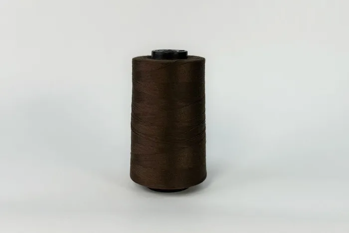 Нитки ПЕ №40/2 5000 м Barva, коричневий натуральний, 7053