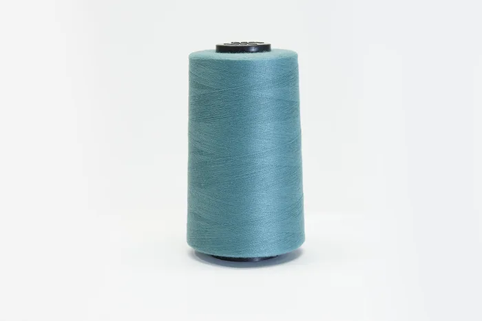 Нитки ПЕ №40/2 5000 м Barva, бірюзовий темний, 4058