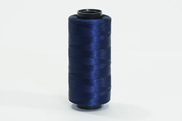 Нитки віскоза №120D/2 500 м Royal, синій темний, 25