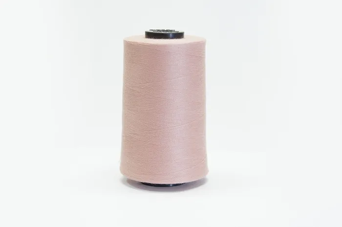 Нитки ПЕ №40/2 5000 м Barva, рожевий брудний, 6061