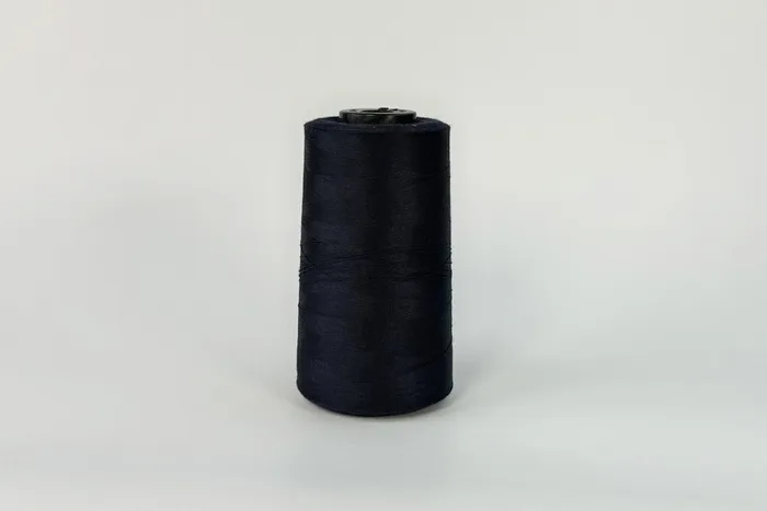 Нитки ПЕ №40/2 5000 м Barva, синій темний, 2084