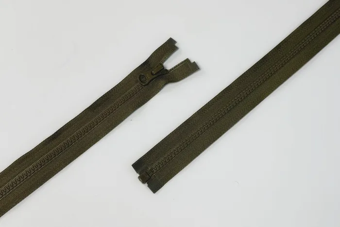 Блискавка YKK, T5 трактор, 1 замок, 60 см, хакі