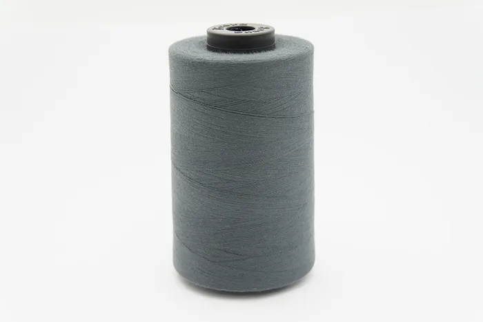 Нитки ПЕ №40/2 5000 м Barva, сірий темний, 5046