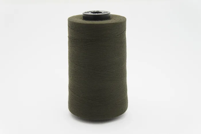 Нитки ПЕ №40/2 5000 м Barva, хакі темний, 7066