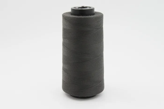 Нитки ПЕ №40/2 5000 м Barva, сірий темний, 5050