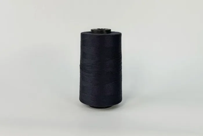 Нитки ПЕ №40/2 5000 м Barva, синій темний, 2076